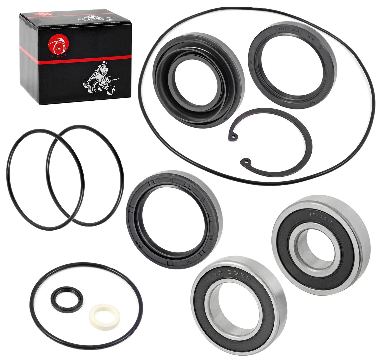Rear Axle wheel bearing seal O-RING for Honda Rancher 420 Foreman 500(2014–2022)