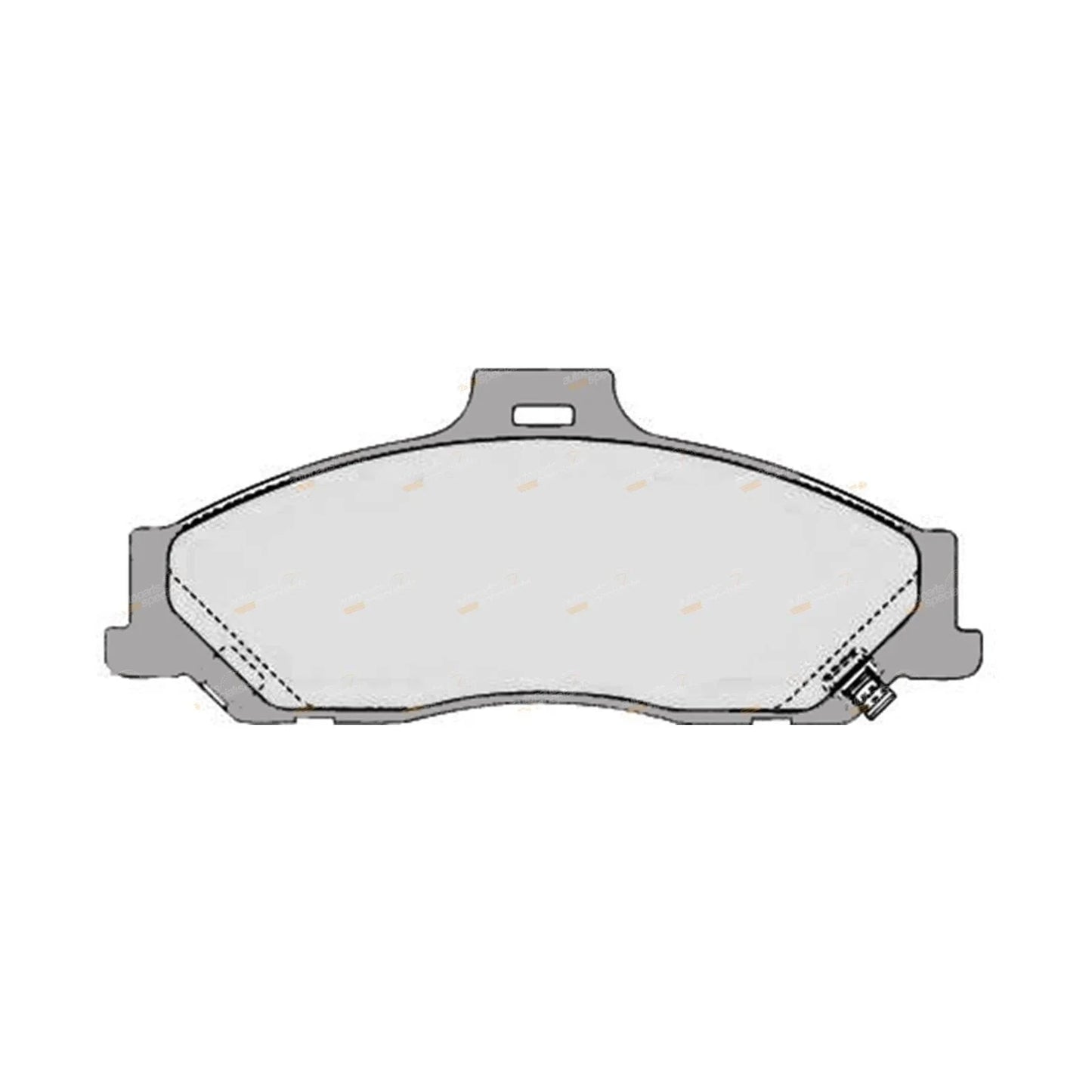 Front Disc Brake Pads 2.5L 4cyl for Ford Ranger PJ (2006 - 2009)