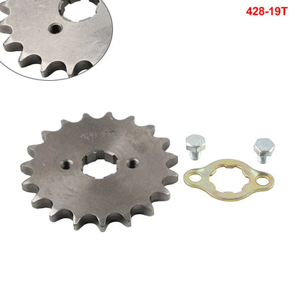 20mm 19T Front Sprocket for 125cc ATV Pit Dirt Quad Bike
