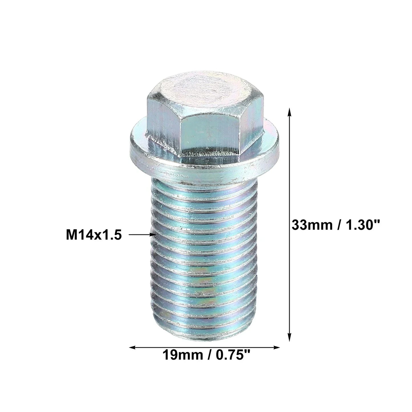 M14x1.5 Engine Oil Drain Plug with Washer for Mercedes-Benz (A-Class 2013-2023)