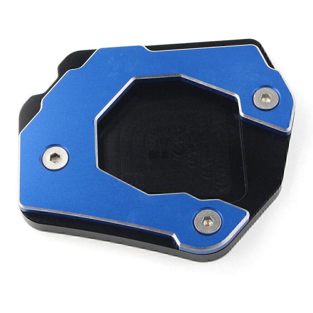 CNC Blue Kickstand Foot Extension Pad for BMW F800 GS/ADV (2015-2017)