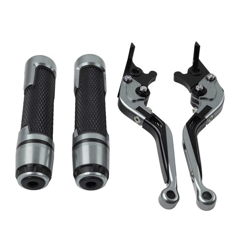 Titan Folding Brake Clutch Levers Grip Set for Suzuki GSXR600/750 (2006-2019)