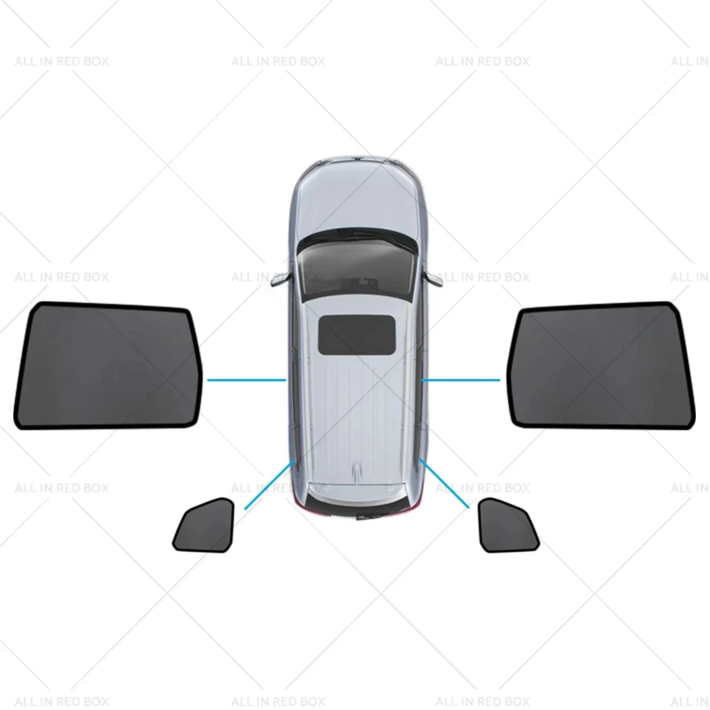 Magnetic Mesh Sun Blind Shades for Subaru Forester (2012-2018)