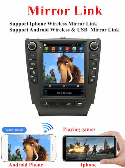 9.7'' Android Car Stereo GPS for Lexus IS IS300 IS300C IS350 (2005-2012)