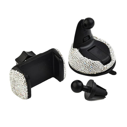 Car Phone Holder Dashboard Stand with Adjustable Clamp for All Makes