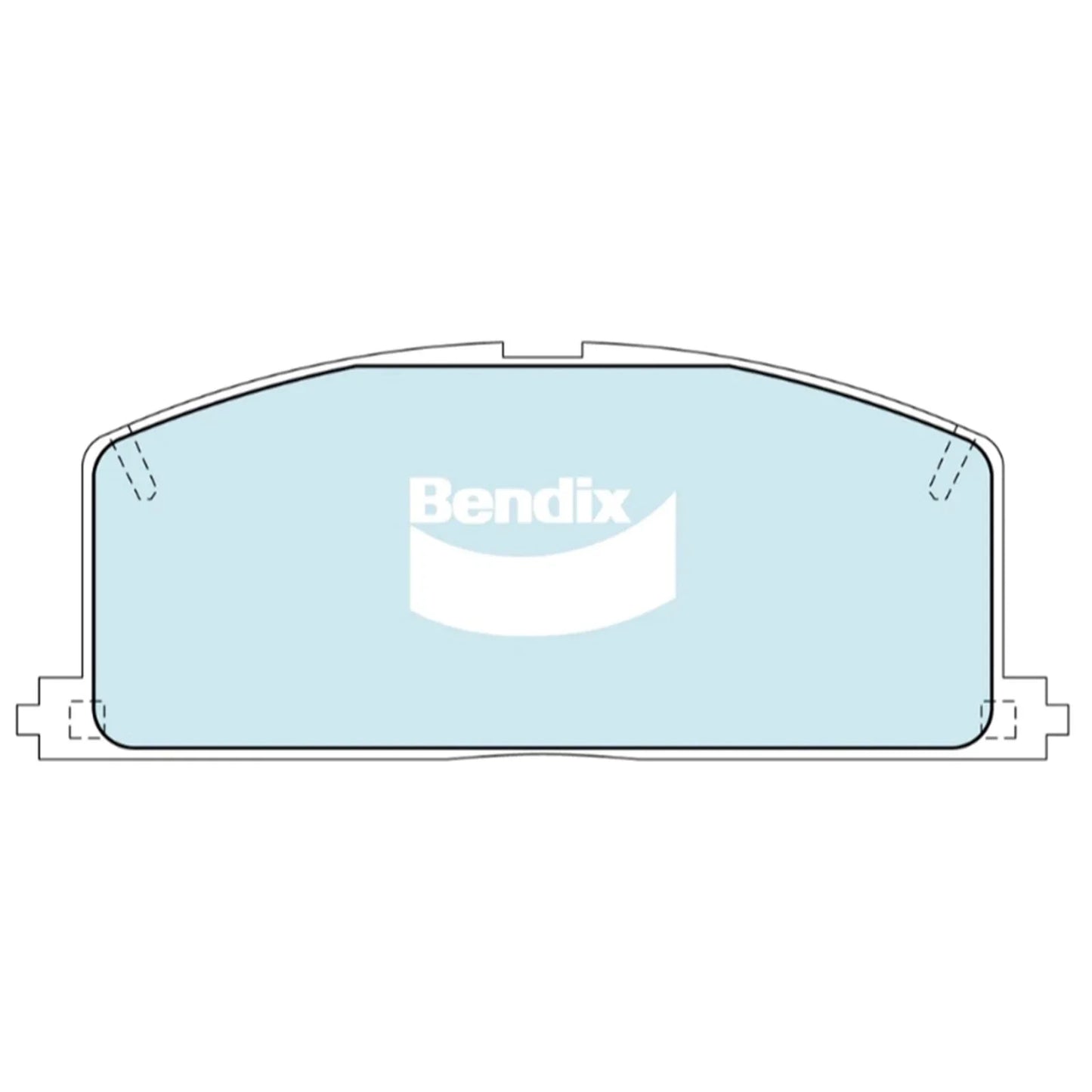 Front Disc Brake Pad Set for Toyota Tercel AL25 (82–88)