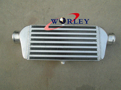 Aluminum Turbo Intercooler 280 x 130 x 50 mm 2.2" Inlet/Outlet for Car