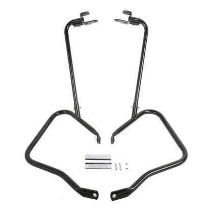 Saddlebag Bracket Crash Bars for Harley Touring FLHR FLHX FLTR (2014-2024)