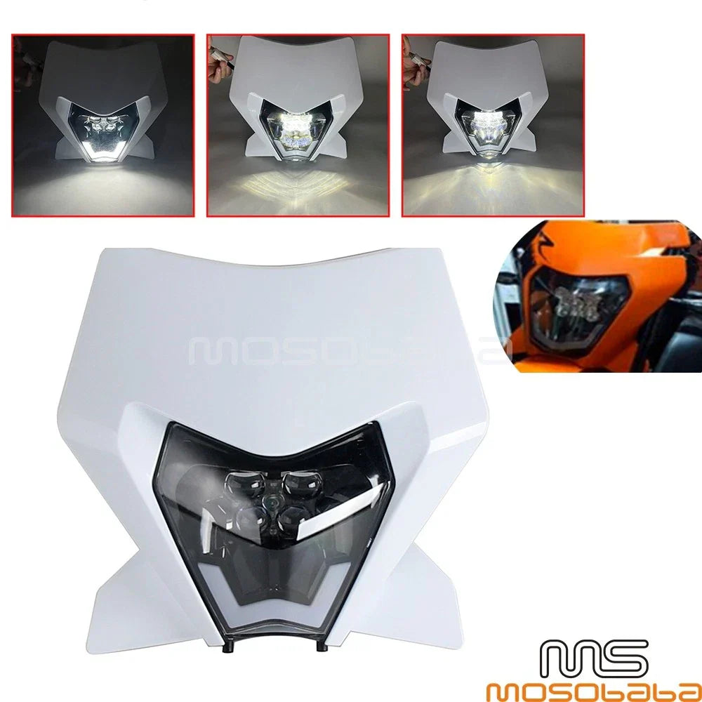 Front LED Headlight for KTM EXC SX XC 250 300 450 (2003-2023)
