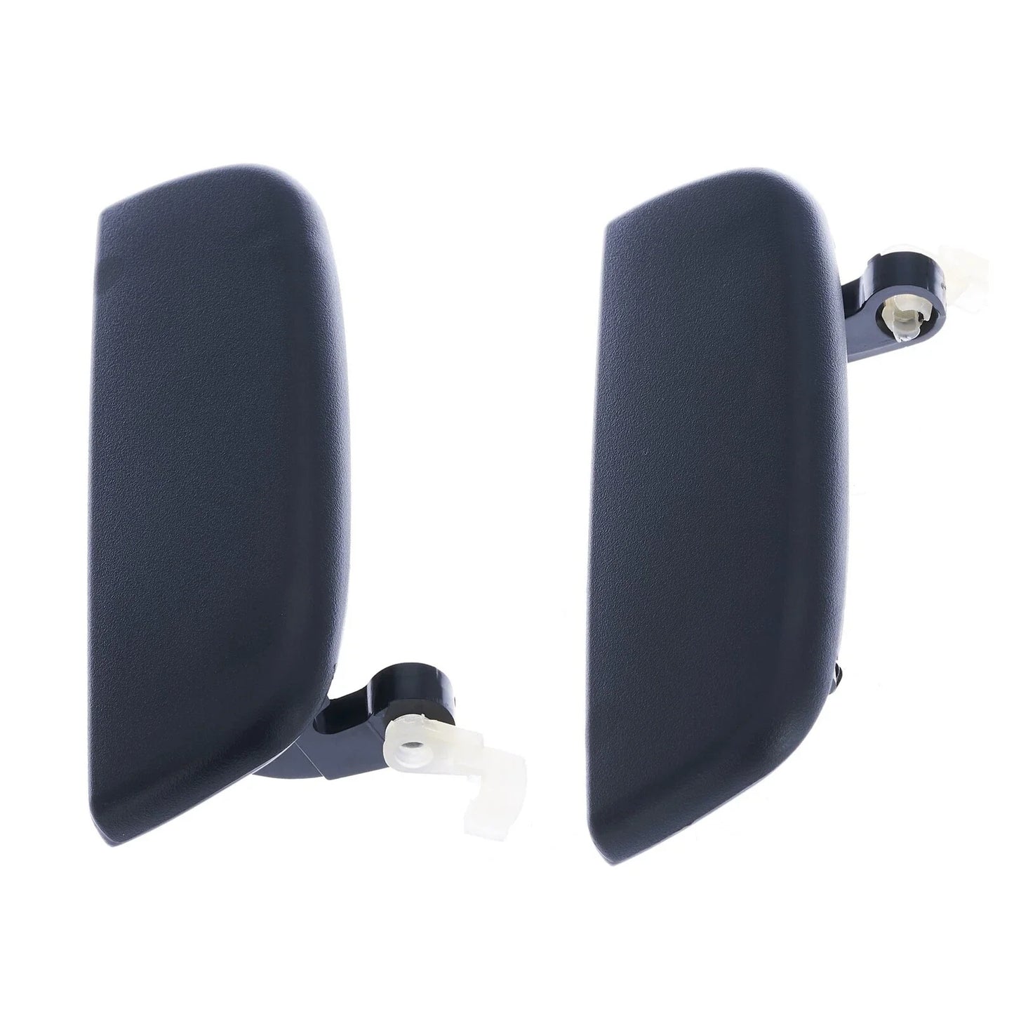 2 x Outer Door Handle Texture Black for Suzuki Alto (2009–2022)