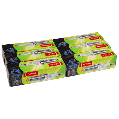 6 x  Iridium Spark Plugs 2.7L ARE for Audi A6 C6 (2002-2004)