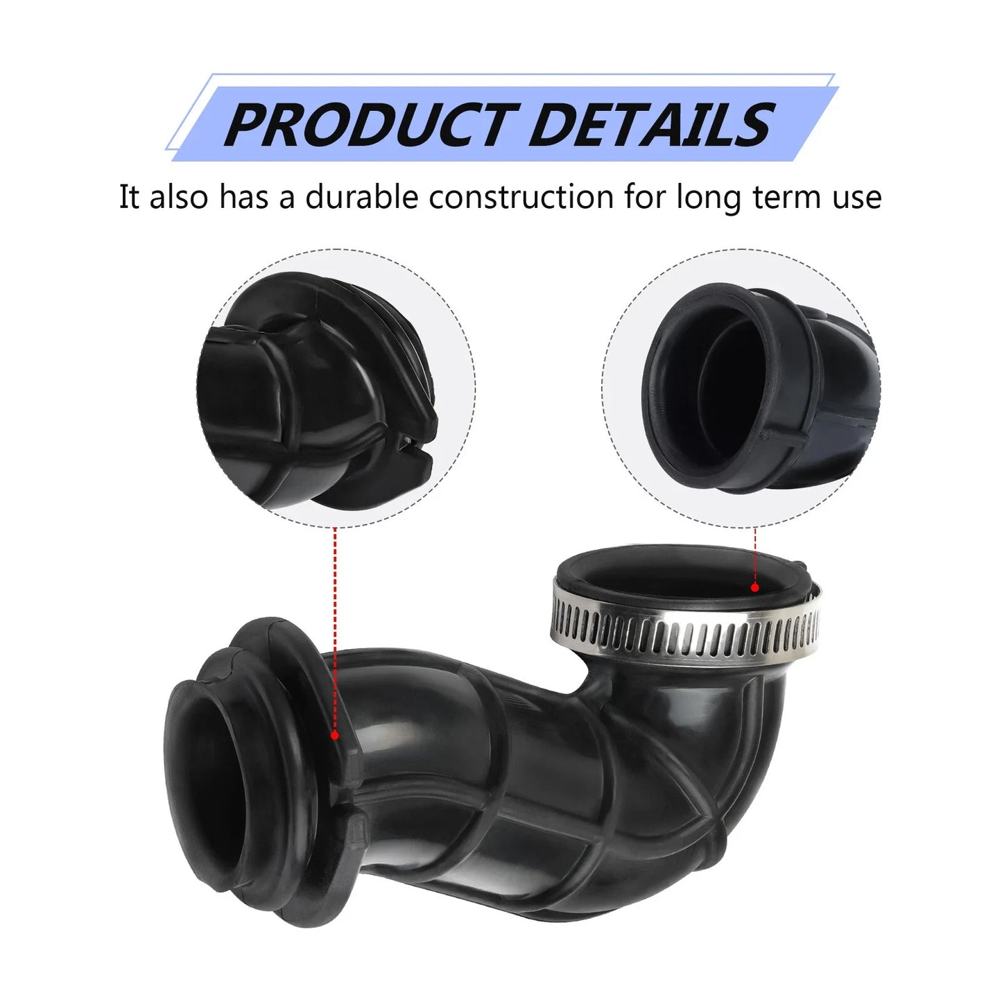 Intake Boot Air Box To Carburetor for Yamaha TTR110E (2008–2024)