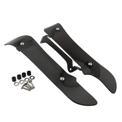 Motorcycle Side Spoilers Wind Deflectors for BMW K1600GT (2017-2023) Black