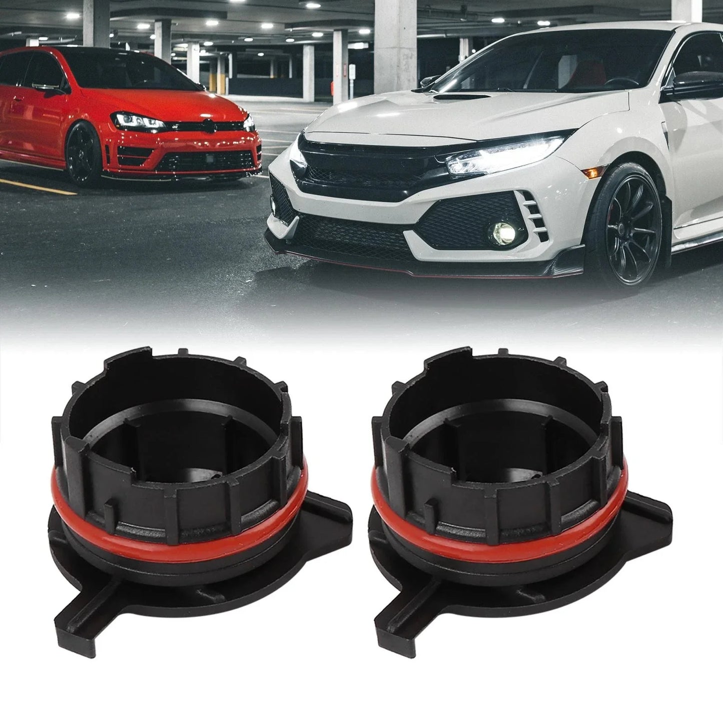 H7 LED Headlight Adapter Base Retainer Holder for BMW E39 (1997-2000)