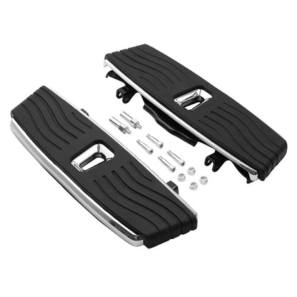 Chrome Rider Driver Floorboards Mount Bracket for Harley Road Glide (2014-2024)