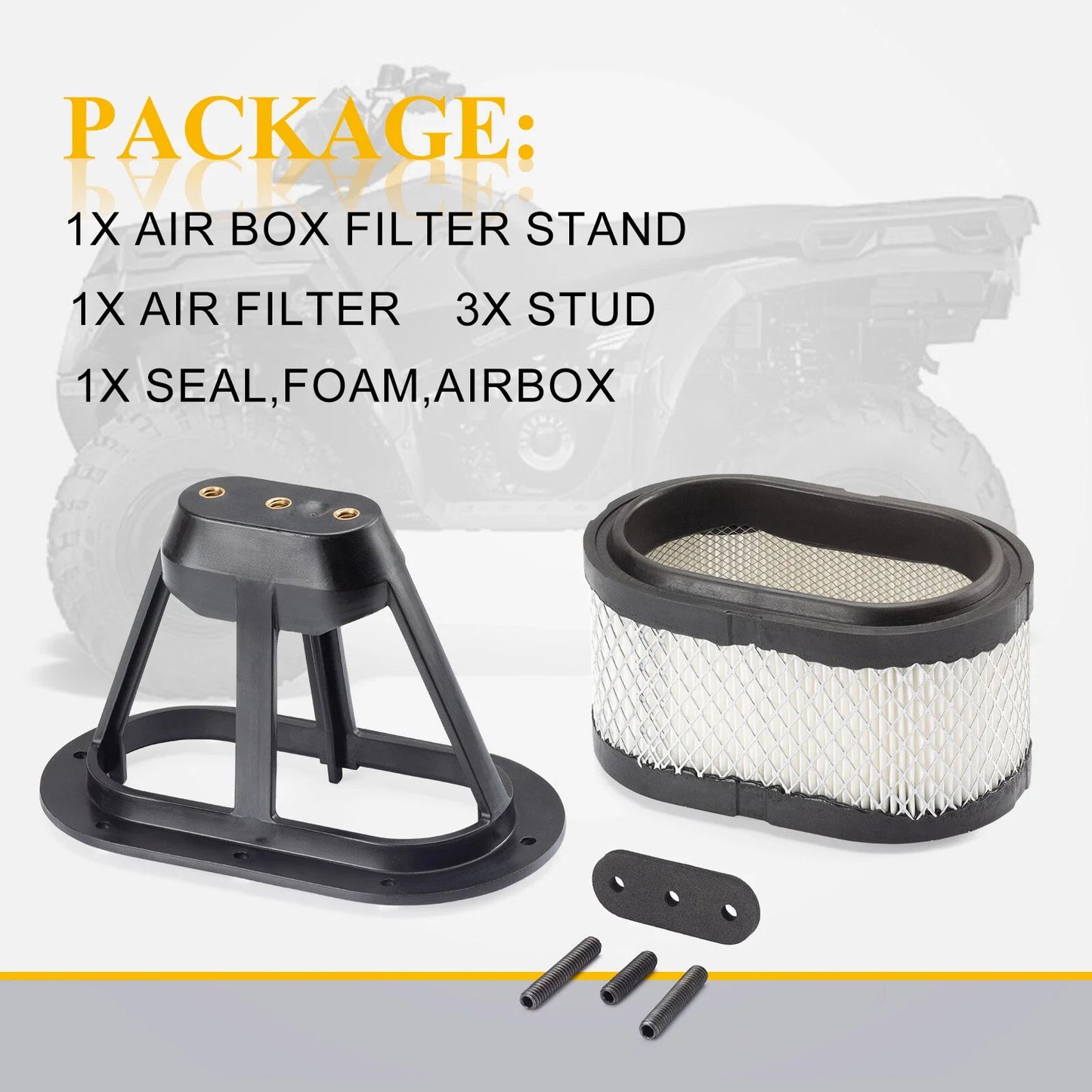 Air Filter + Air Box Filter Stand 2x4/4x4 for Polaris Scrambler (1995–2002)