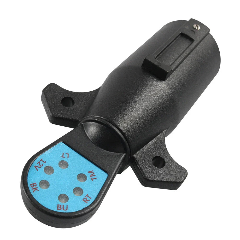 7-Way Blade Trailer Light Wiring Circuit Tester Adapter for RV