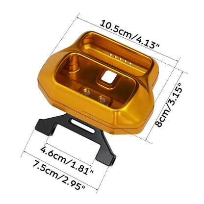 Handlebar Riser Gauge Mounting Bracket for Harley Softail Fat Boy (2018-2025)