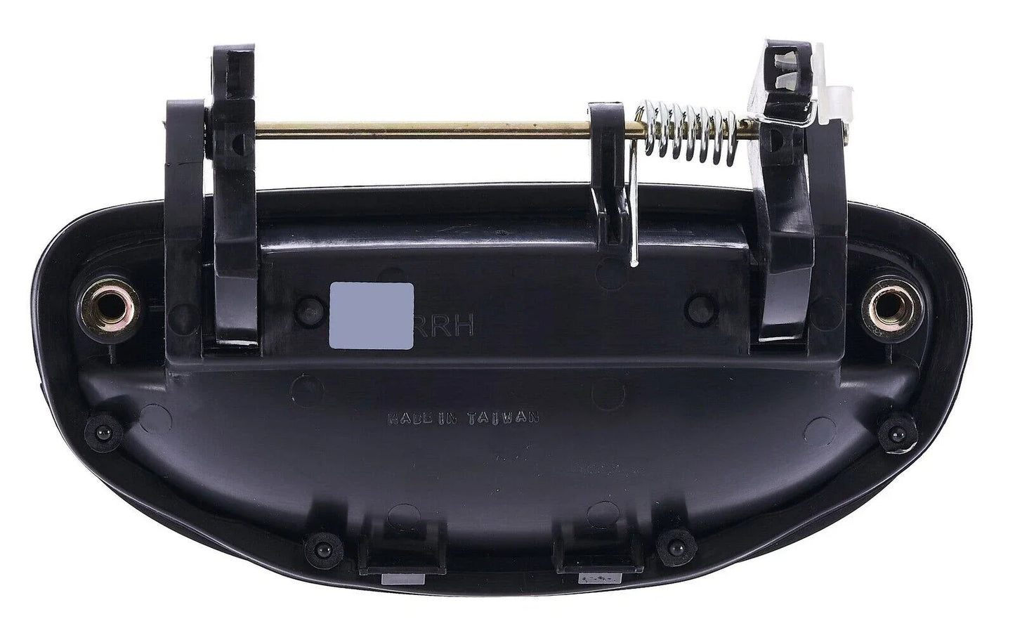 2 x Rear LH+RH Smooth Black Outer Door Handle for Daewoo Nubira J100/J150 (1997–2003)