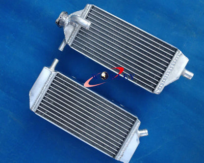 Aluminum Radiator & Hose for YAMAHA YZ250F YZF250 2014-2016 ( Blue)