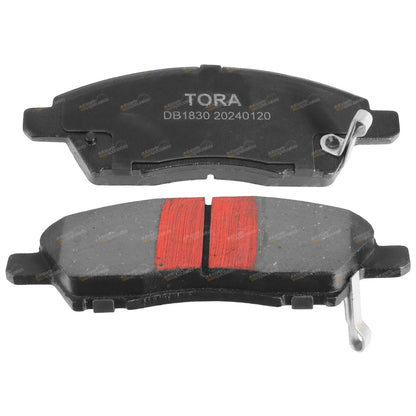 Front Ceramic Disc Brake Pad Set for Nissan Micra K13 (2010 - 2016)