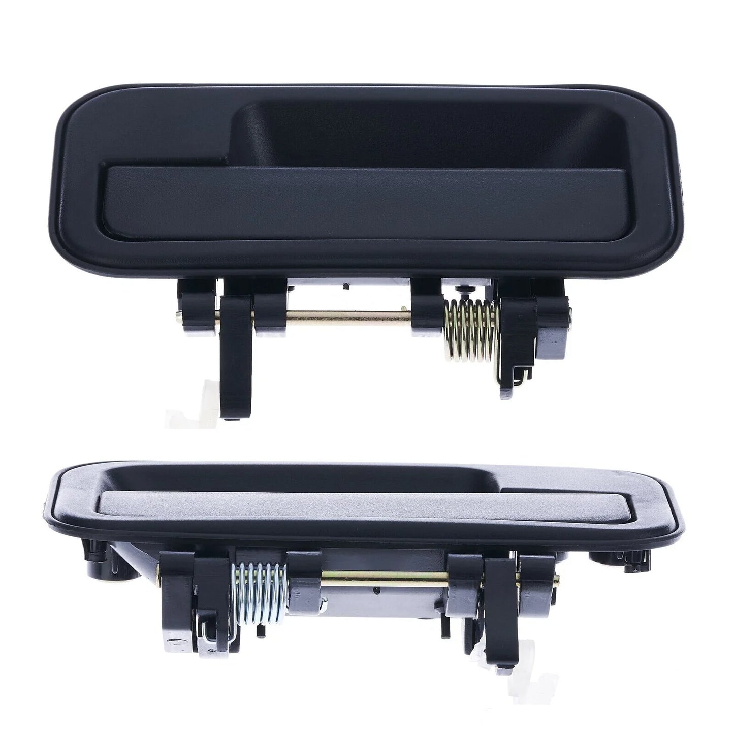 Front Left & Right Outer Door Handles 4pc Black for Holden Rodeo (1988–2003)