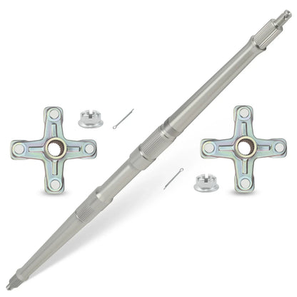 Rear Axle Shaft + Hubs for Yamaha YFZ450 (2004–2010)
