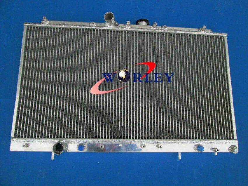 Aluminum Radiator + Fans for Mitsubishi Galant VR4 EC5A/EC5W (1996-2003)