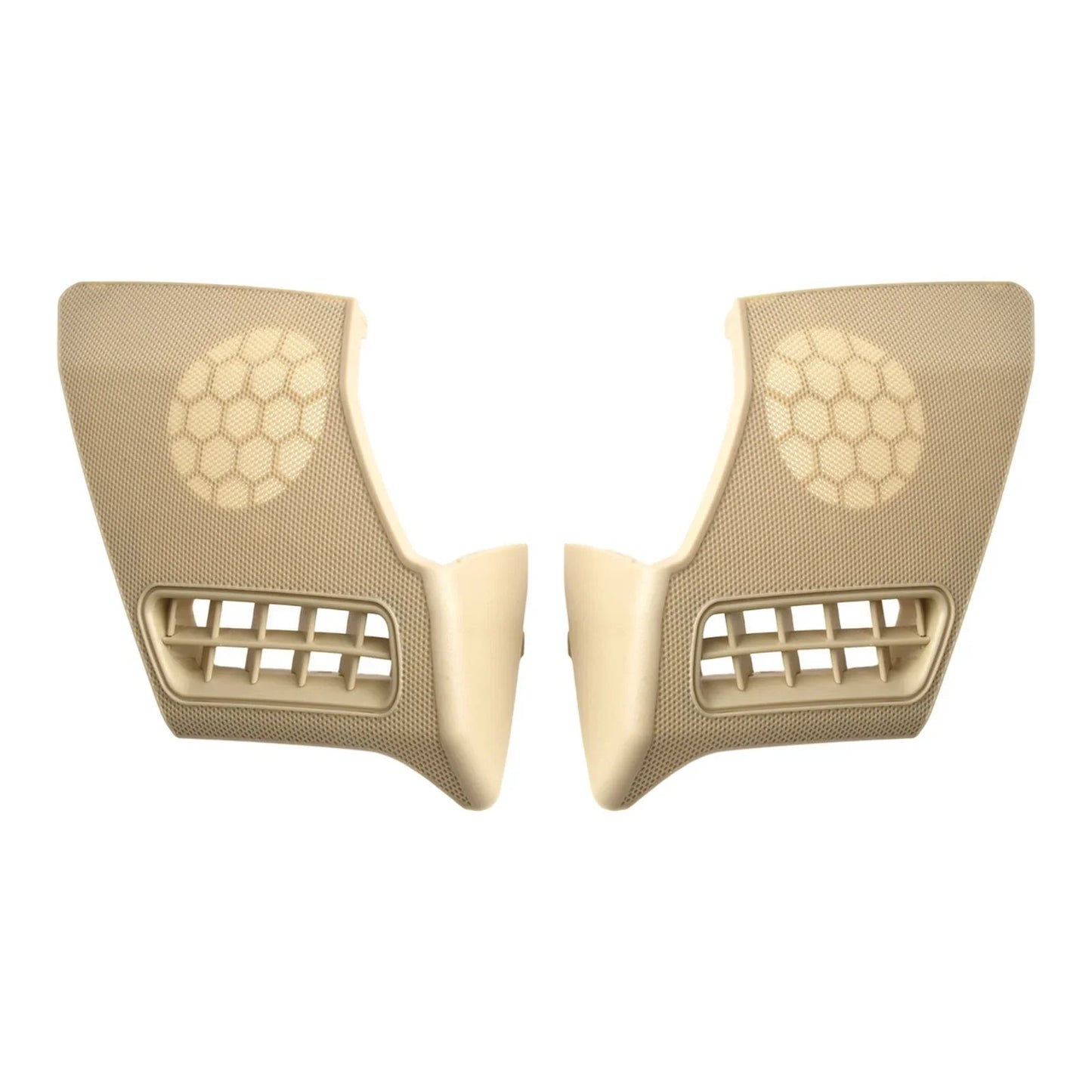 Speaker Cover 2 x Beige Plastic Left & Right for Mercedes W210 (1995–2003)