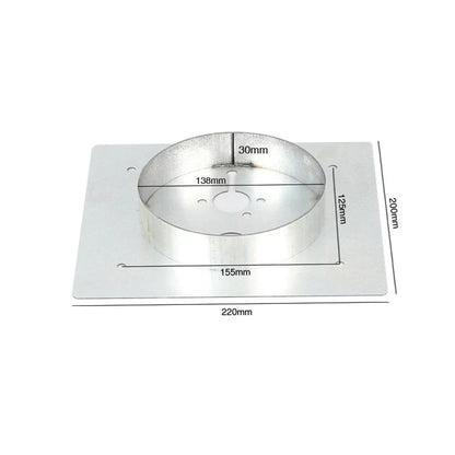 Stainless Steel 30mm Parking Heater Base Mounting Bracket for Car
