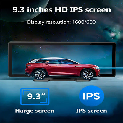 9.3" Portable IPS Screen Multimedia Player for CarPlay Android Auto