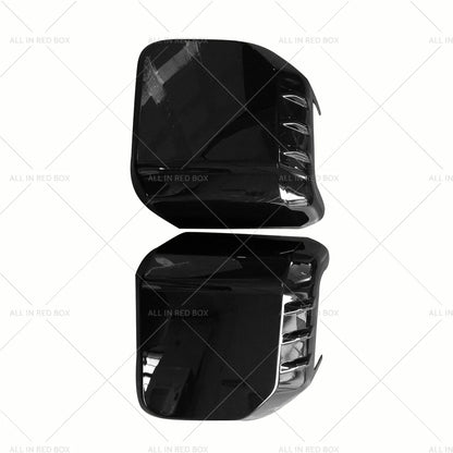 Glossy Black Side Rear View Mirror Cover for Prado LC250 J250 (2024)