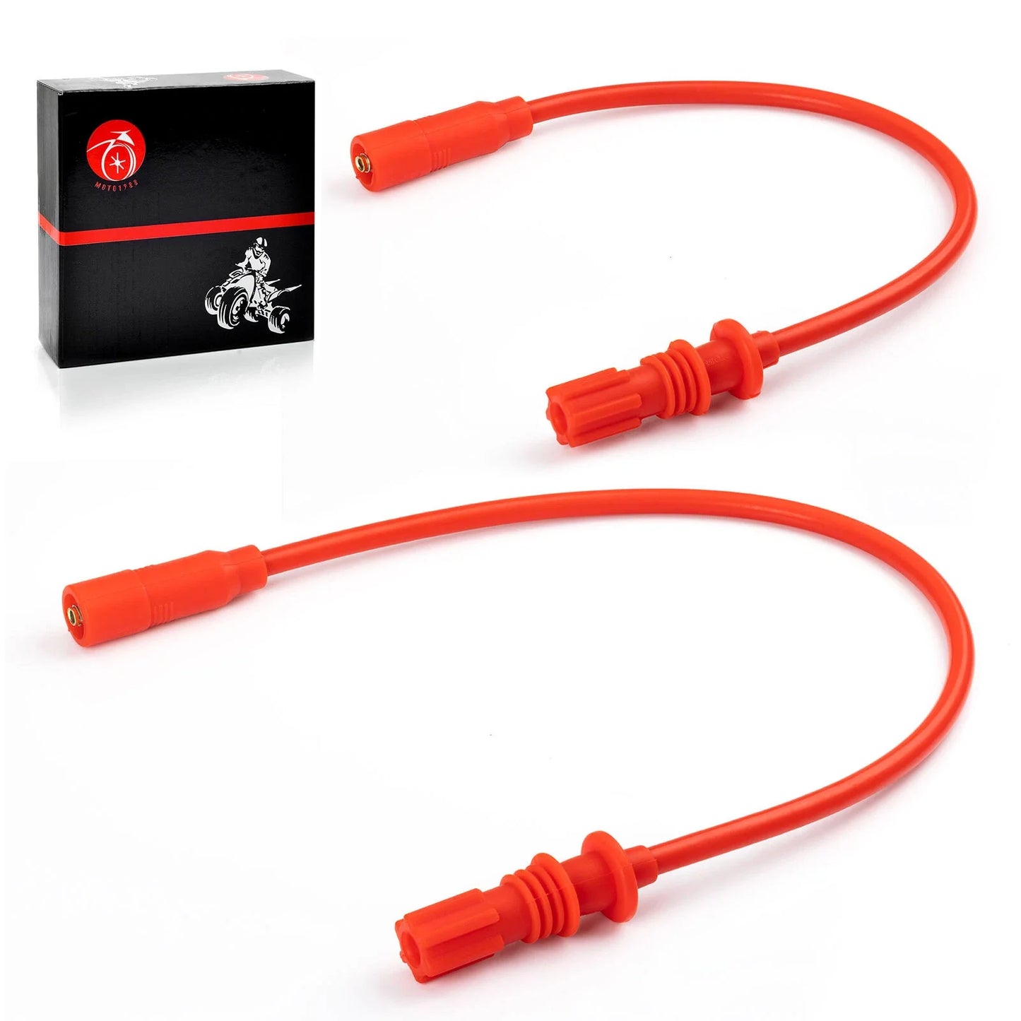 Spark Plug Cap & Wire (PAIR) for Polaris Sportsman 850 1000 (2012–2024)