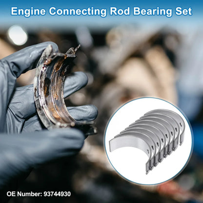 Connecting Rod Bearing Set for Chevrolet Aveo (2009-2011) - 8 Pcs Metal