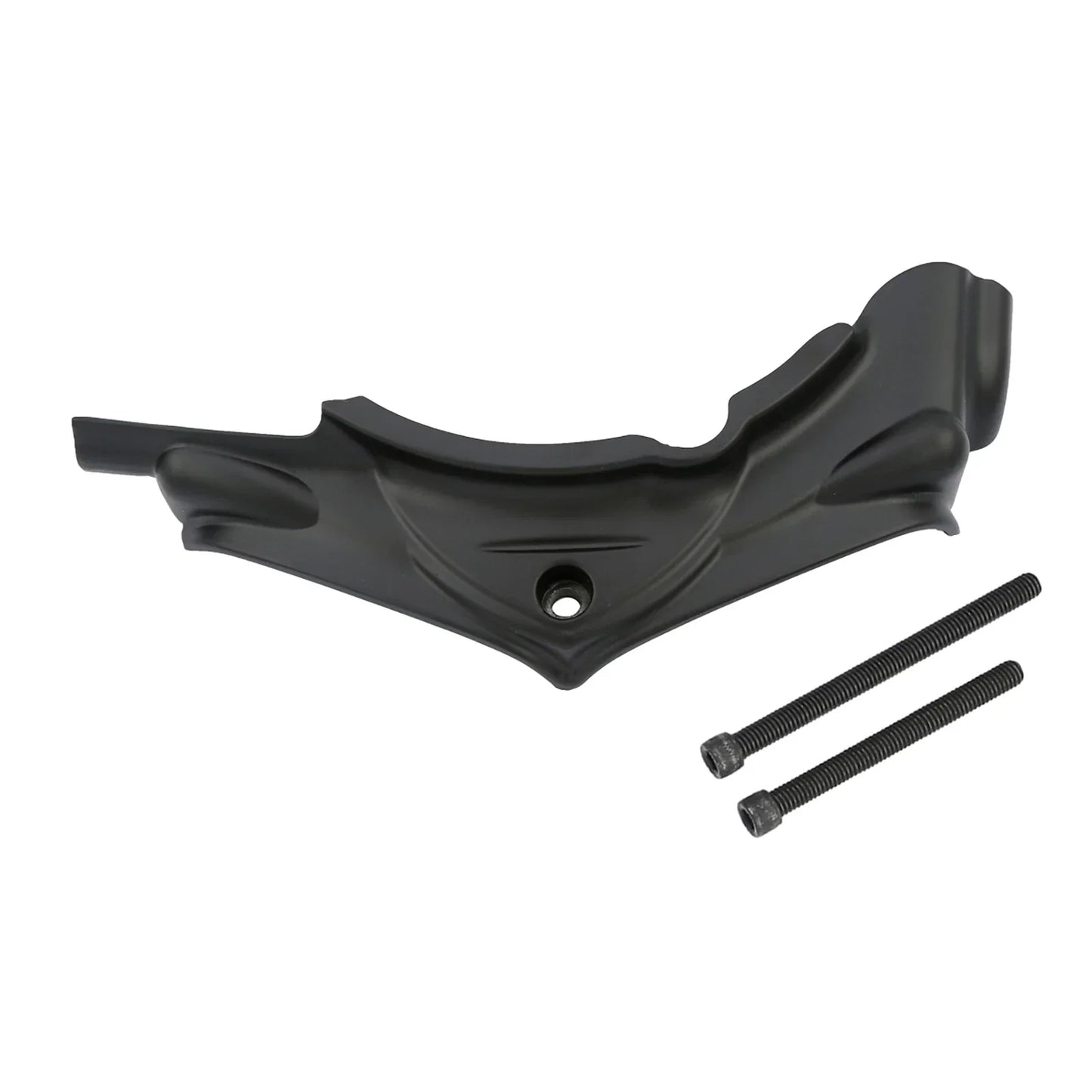 Black Cylinder Base Side Cover for Harley Touring, Dyna (2006-2016)