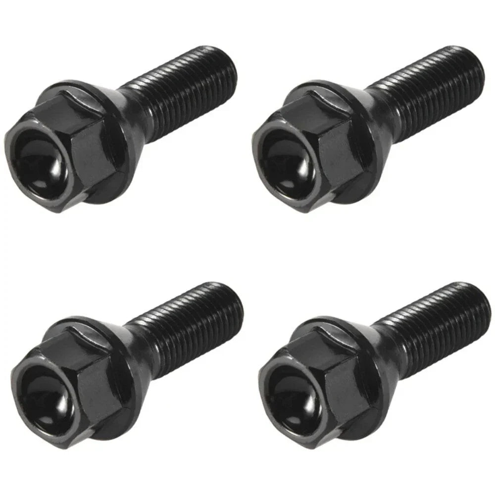 4 Pcs M1 1.5 Wheel Lug Bolts for BMW 1 3 5 6 7 8 Series X1 Z1 Z3 Z4