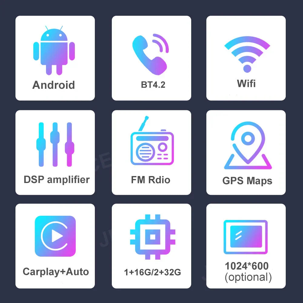 Apple CarPlay GPS Radio for Holden Captiva 5 (2006-2015)