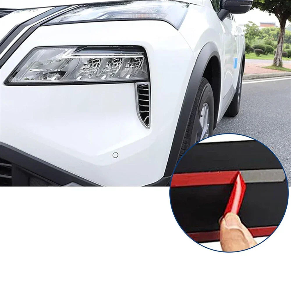 Chrome Headlight Front Bumper Trim Covers for Nissan Rogue (2021-2023)