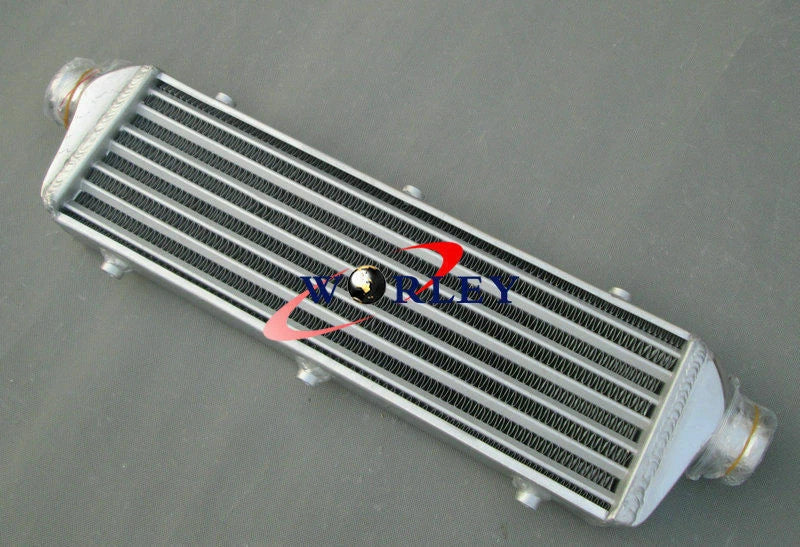 Aluminum Intercooler 450x140x50 2.25" Turbo Pipe