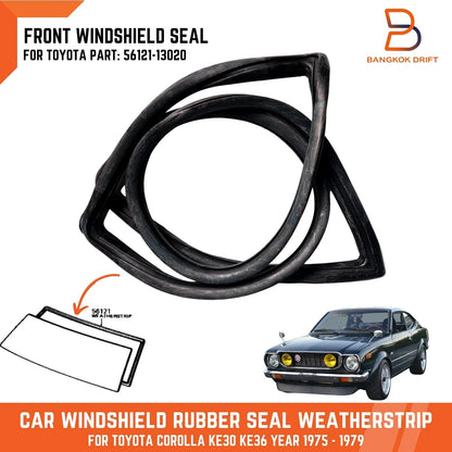 Front Windshield Weatherstrip Seal for Toyota Corolla (1974-1979)