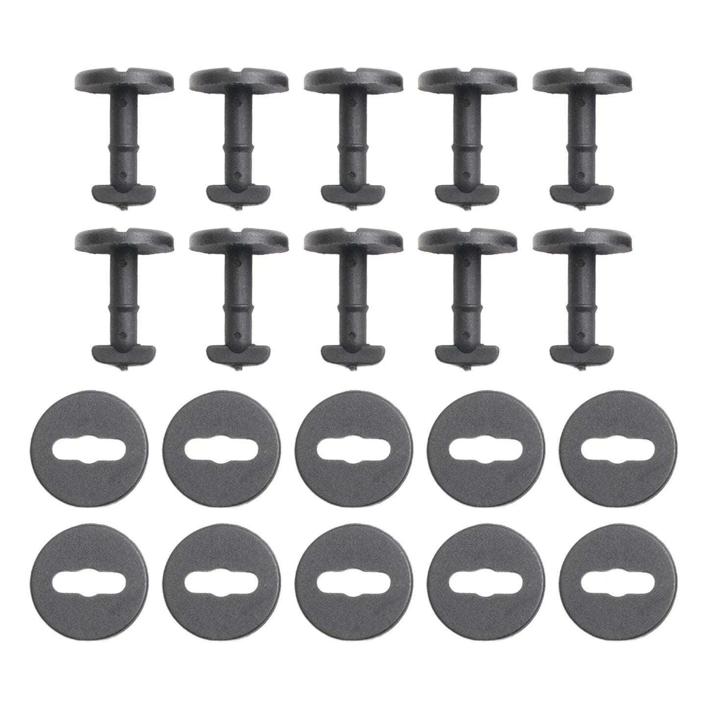Pack of 10 Floor Mat Clips for BMW E36 E46 E38 E39