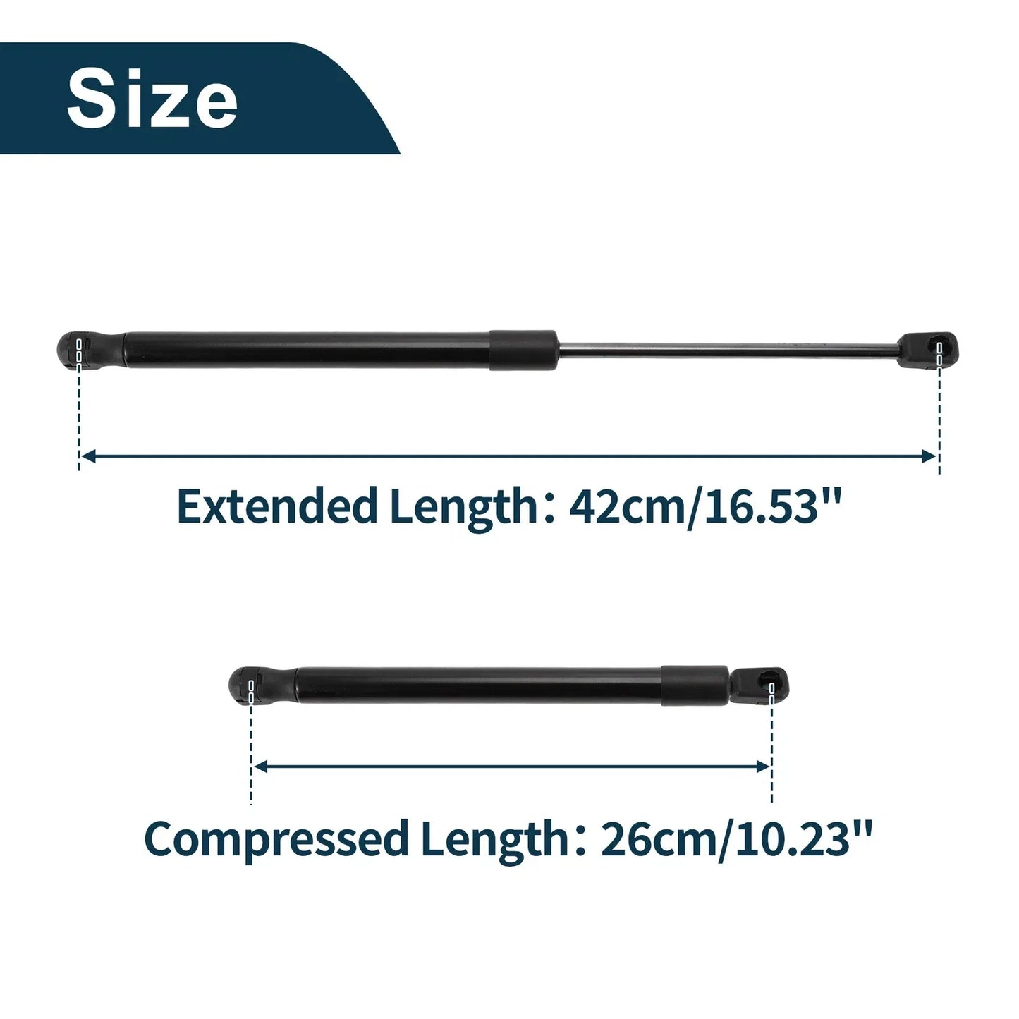 Rear Hatch Lift Supports for Mercedes-Benz SL65 AMG Convertible (2002-2012)