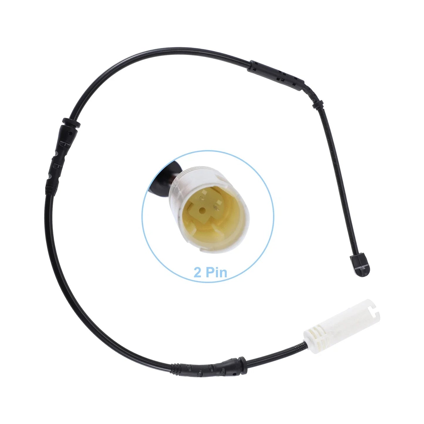 Brake Pad Sensor Front Disc Wear Indicator for BMW Black