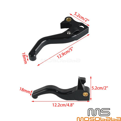 Brake Clutch Levers Kit for Harley Sportster XR1200/XR1200X/XL1200R/XL883 (2004-2013)