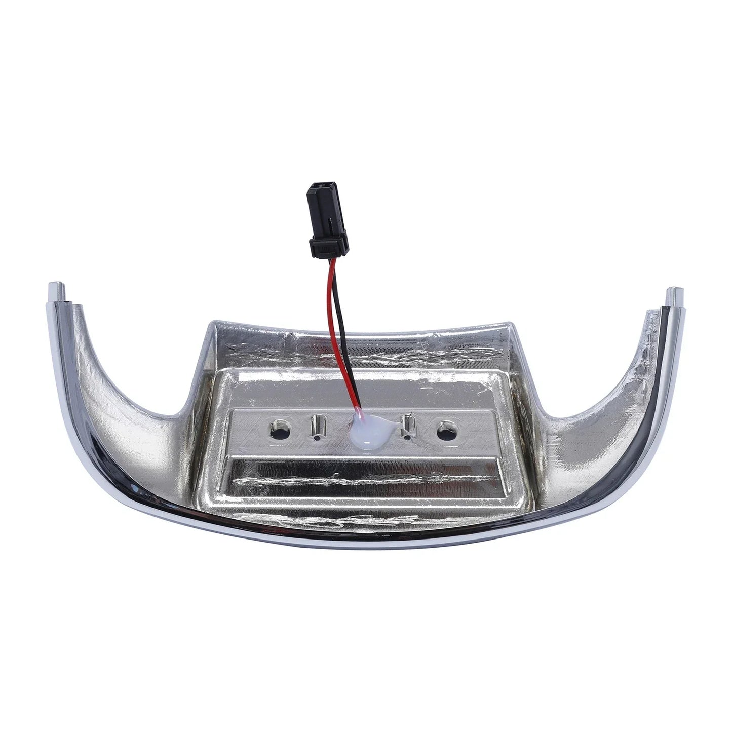 Front Fender Tip Light ABS Chrome Smoke for Harley FLHT Electra Glide FLHR
