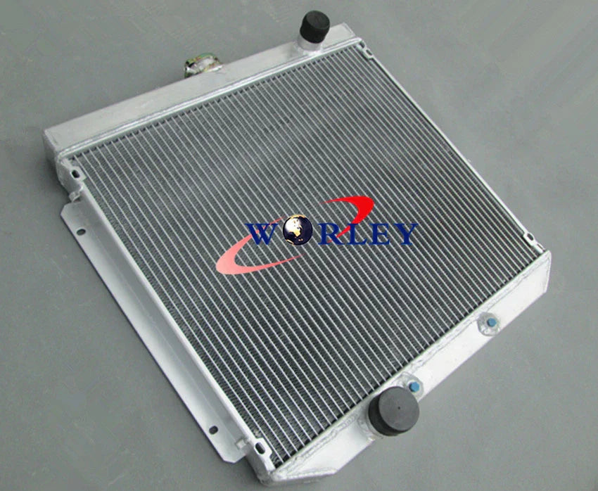 3 Row Aluminum Radiator + Fan for Ford XY XW 302 GS GT 351 Cleveland (1969-1972)