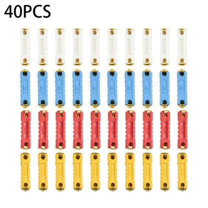 Fuses 40pcs 5A 8A 16A 25A Copper for Automotive Cars US