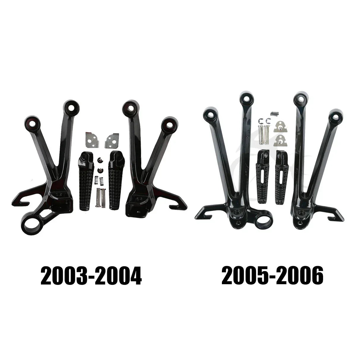 Rear Footrest Pegs Bracket for Suzuki GSXR1000 (2003-2006)
