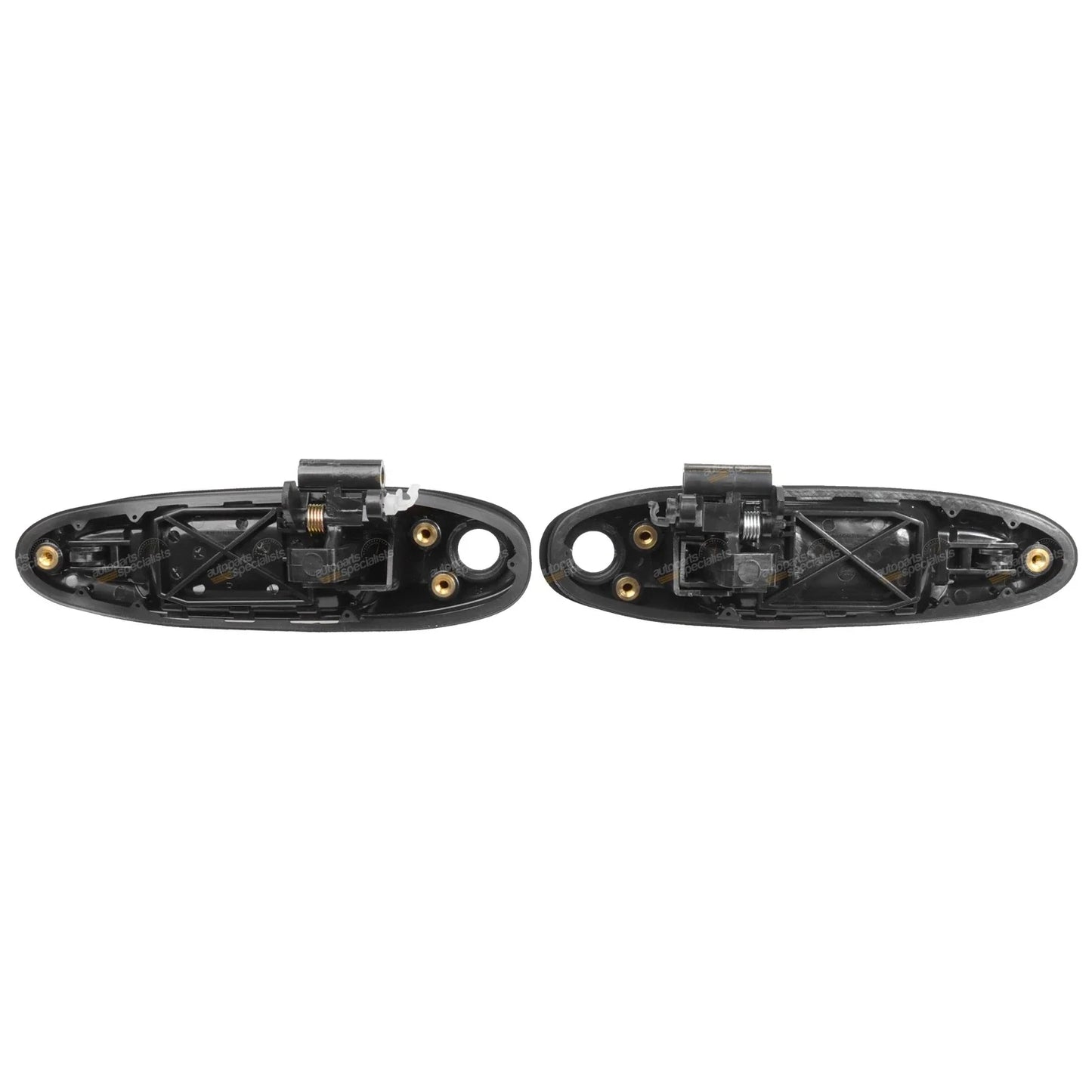 Black Front Outer Door Handles for Landcruiser FZJ105 HDJ100 HZJ105 UZJ100