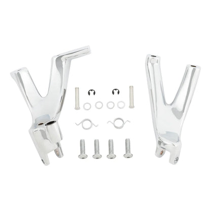 Forward Controls Mounts for Harley Fat Bob Sport Glide FLSB (2018-2024) Chrome